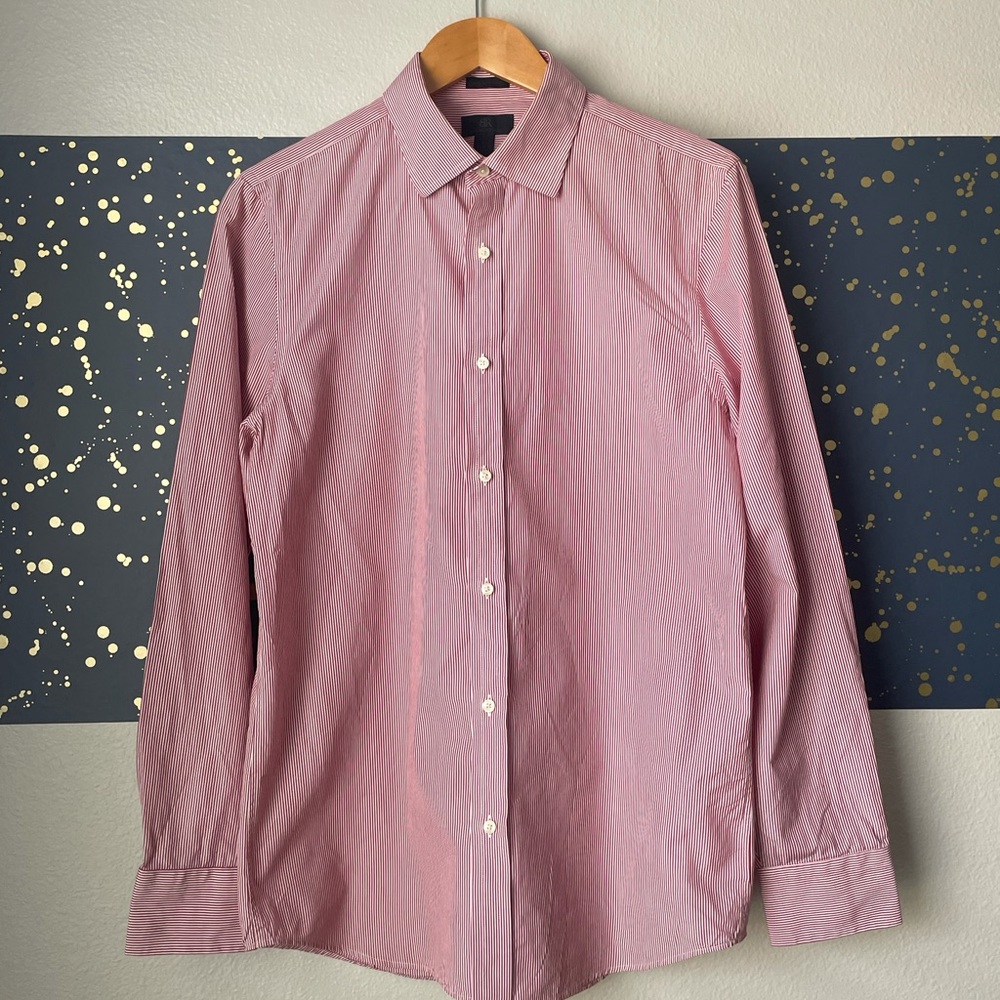 Banana Republic Red Stripe Shirt